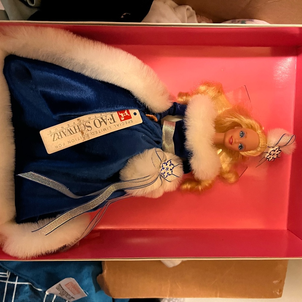 Winter fantasy Barbie new in box!